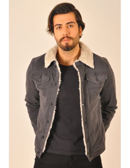 Veste en jean pour hommes