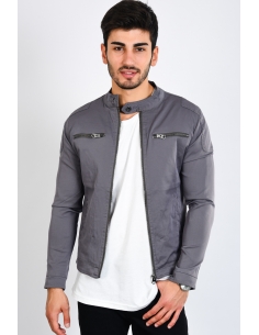 Double Pocket Smoked Men Coats