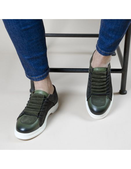 GUSTANA Haki Yeşil Günlük Erkek Ayakkabı