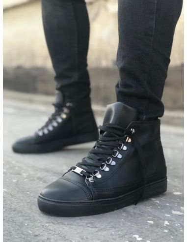 Men's Shoes BlackSneaker Boots