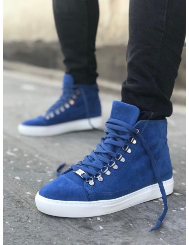 Men's Shoes Royal Blue Wagoon Sneaker Boots