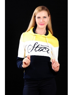 3 Color Black Yellow Women's Sweat