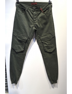 Dark green DuluthFlex Foreman Pants 5 poket 2