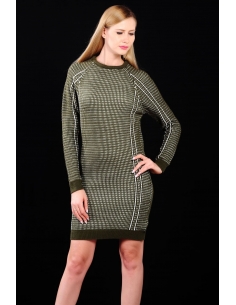 Kırçıllı Khaki Women's Knitwear
