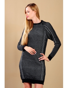 Kırçıllı Lacivert Bayan Triko Modeli 2