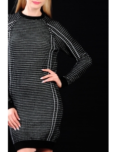 Flecked Black Ladies Knitwear