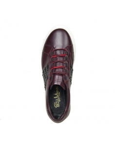 SINGLE LANE Burgundy Casual Men's Shoes 2