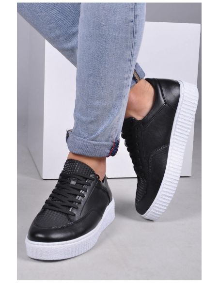 Black B.T Male Sneakers