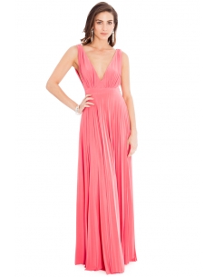 PLEATED OSCAR DRESS IN THE STYLE OF LUPITA NYONGO