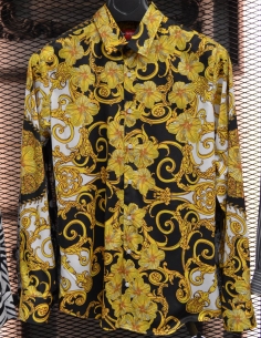 Premium men shirt gold new...