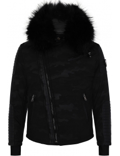 Parka for men with big furr hood 2