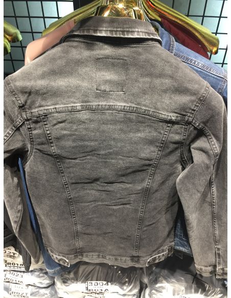 Men's Black Jeans Jacket